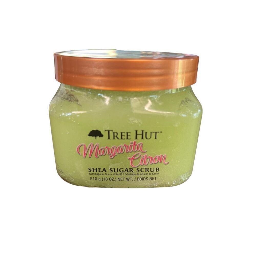 Tree Hut Margarita Citron Shea Sugar Scrub Citrus Lime Agave Extract 18 oz